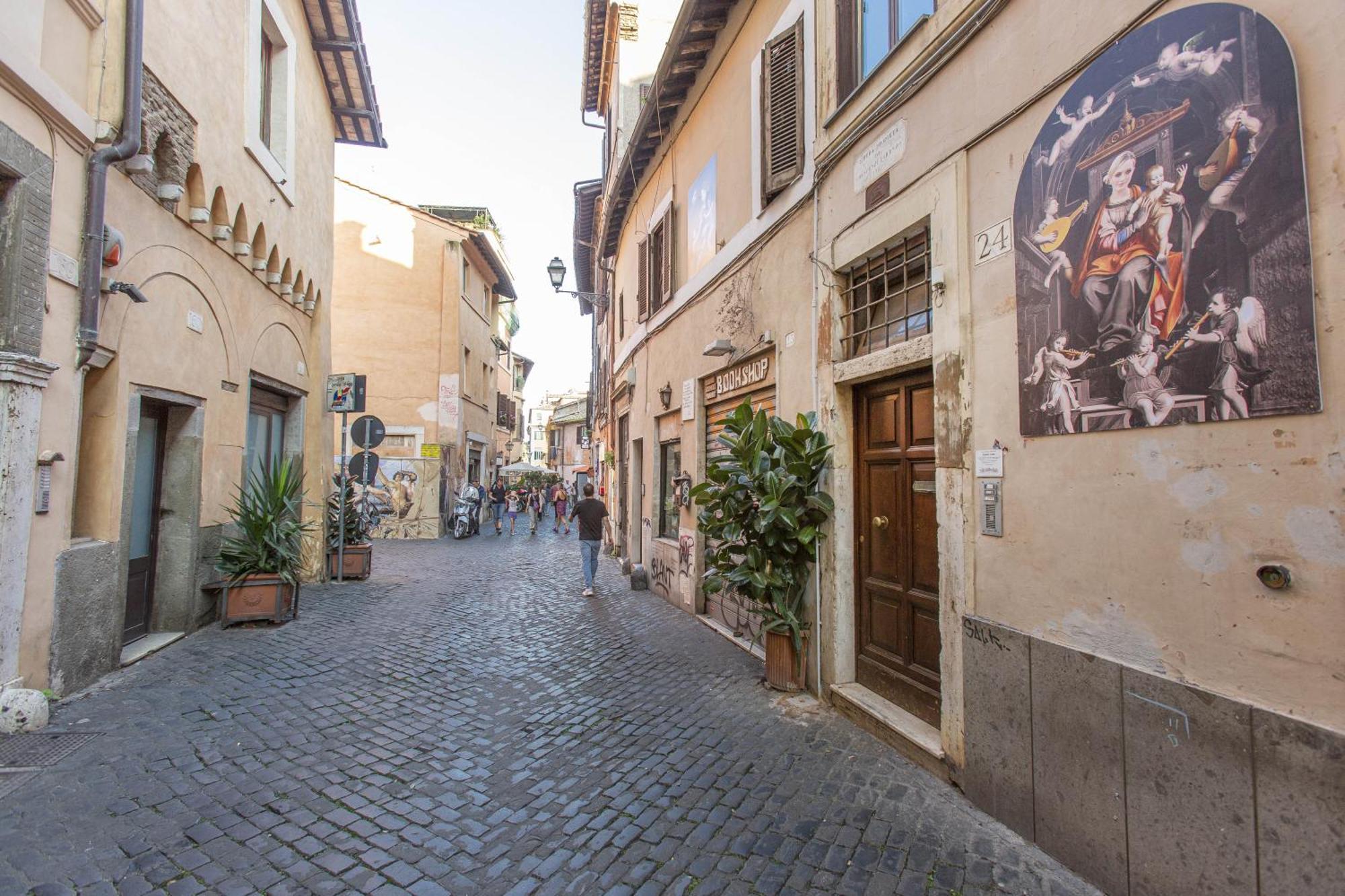 Happy Trastevere In Rom Exterior foto